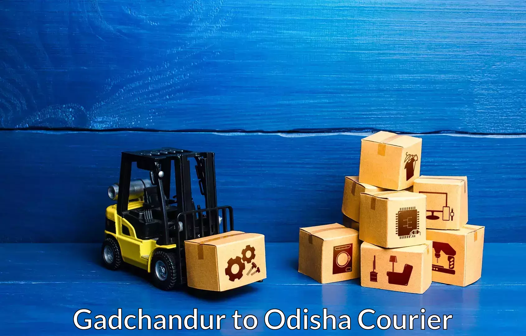 Comprehensive goods transport Gadchandur to Odisha