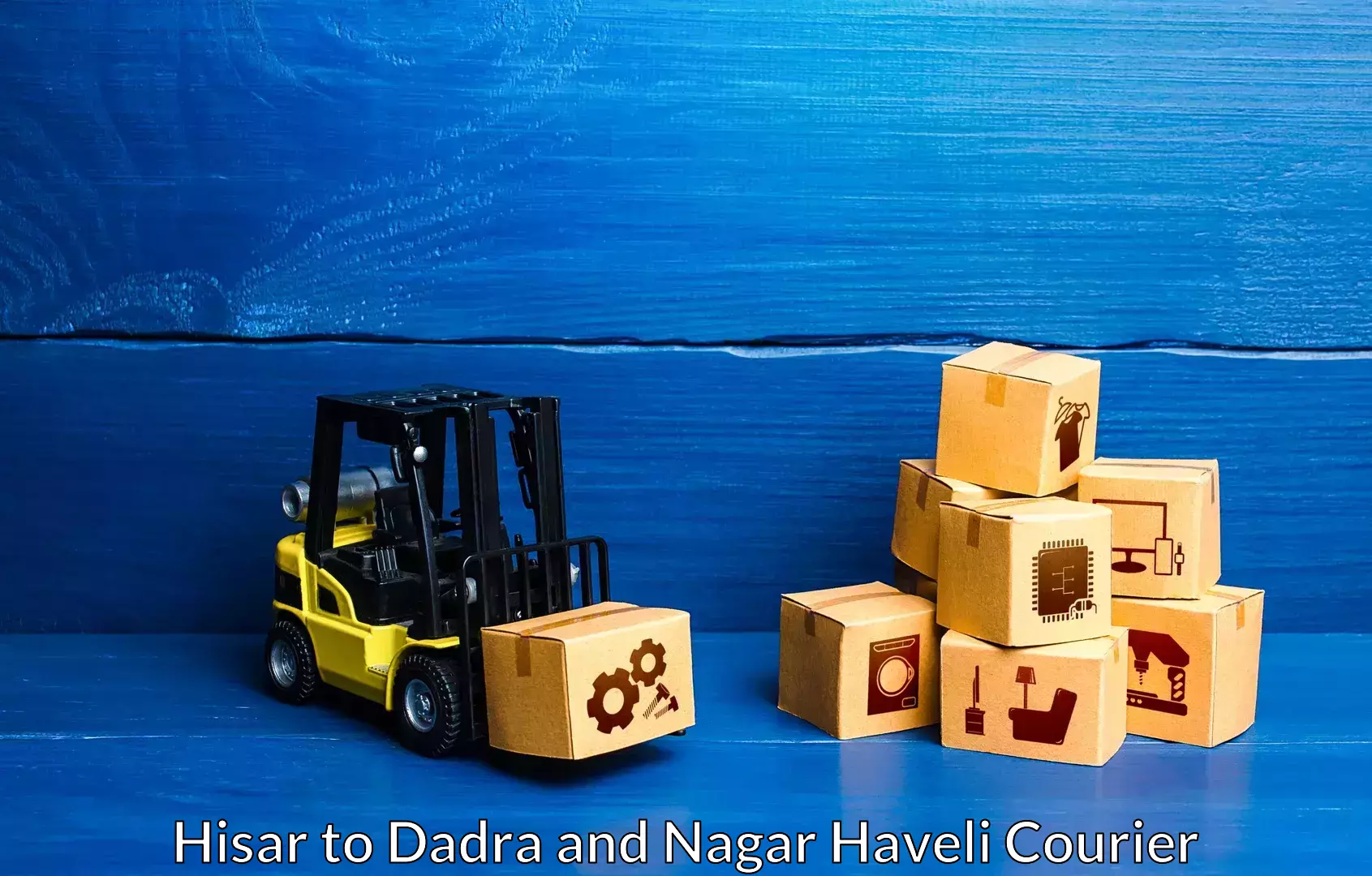 Home goods transportation in Hisar to Silvassa