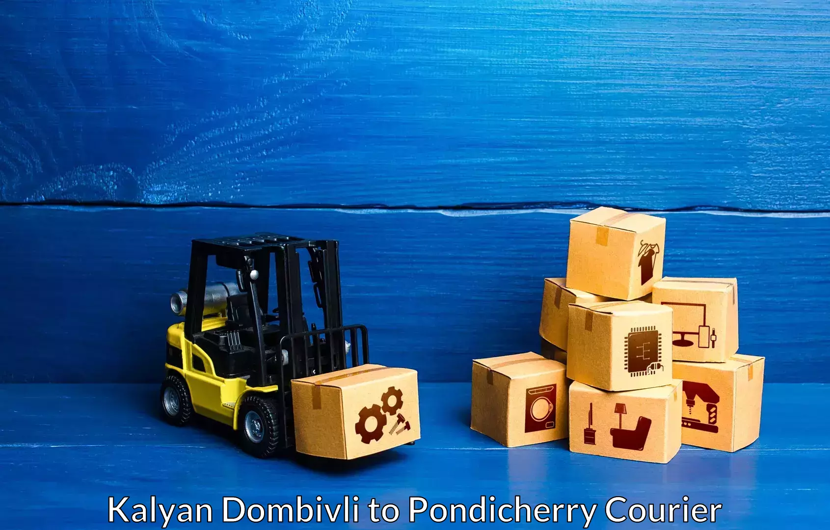 Dependable moving services Kalyan Dombivli to NIT Puducherry