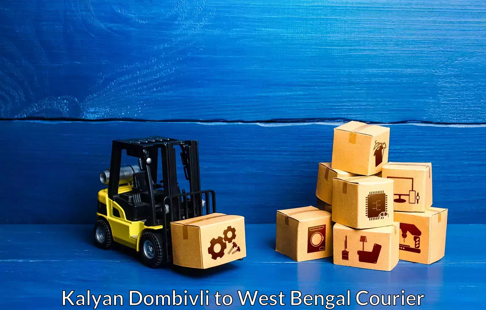 Furniture transport services Kalyan Dombivli to Ranaghat