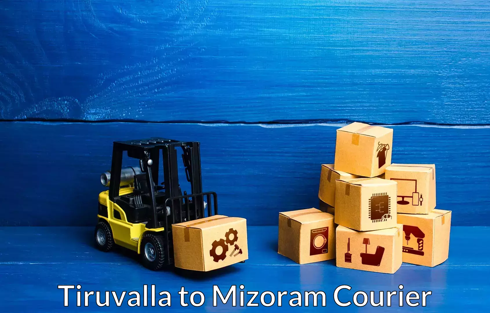 Furniture transport professionals Tiruvalla to Mizoram