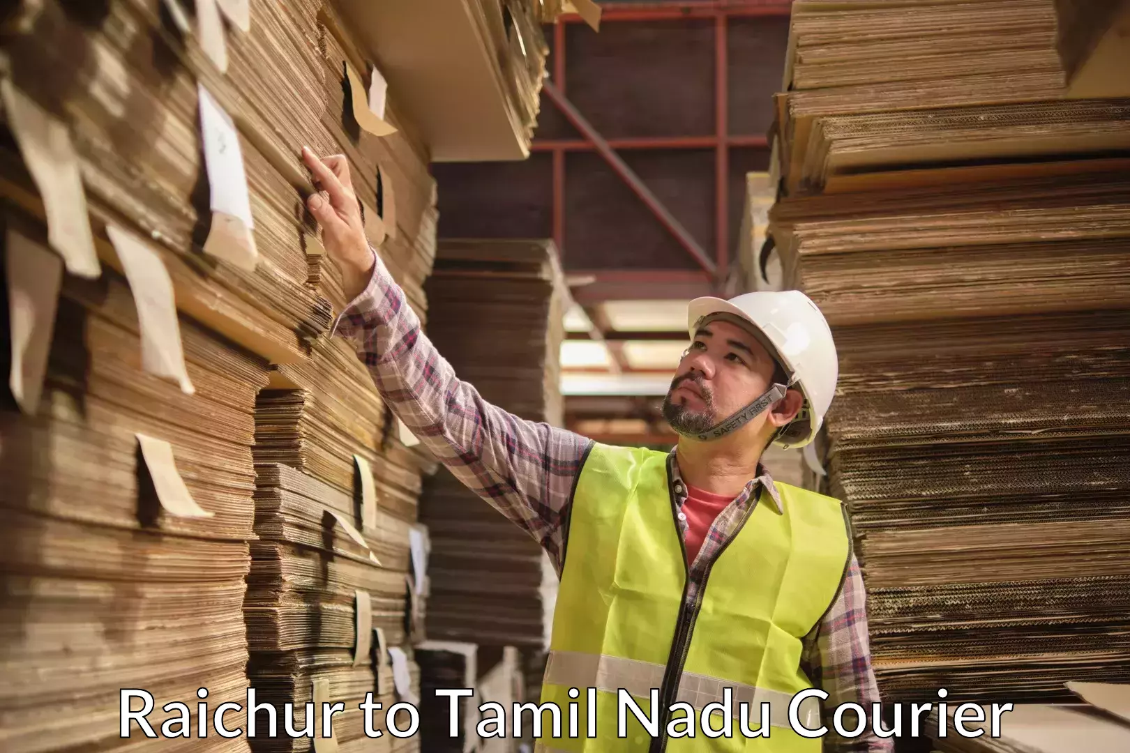 Quick home relocation services Raichur to Thiruvarur