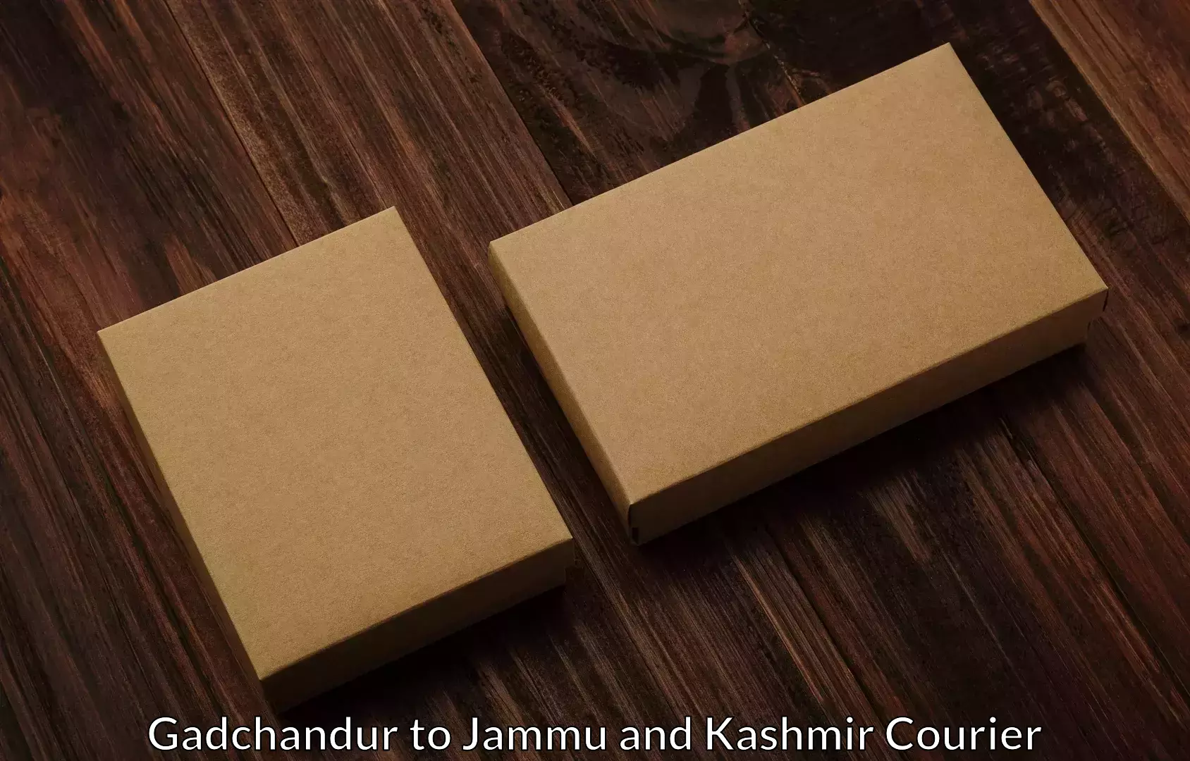 Comprehensive moving assistance Gadchandur to University of Jammu