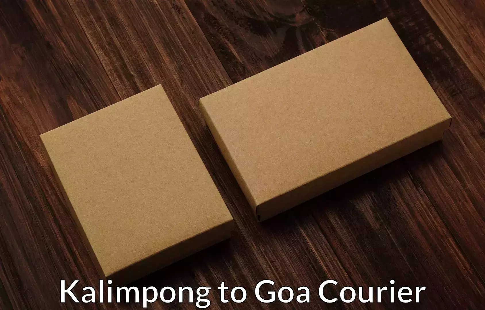 Furniture transport company Kalimpong to Goa