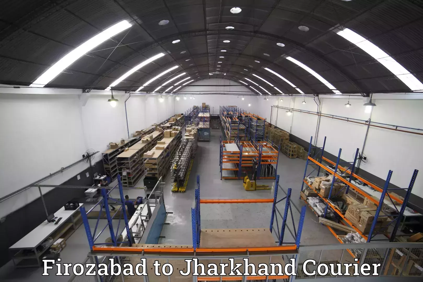 Baggage transport network Firozabad to Jharkhand