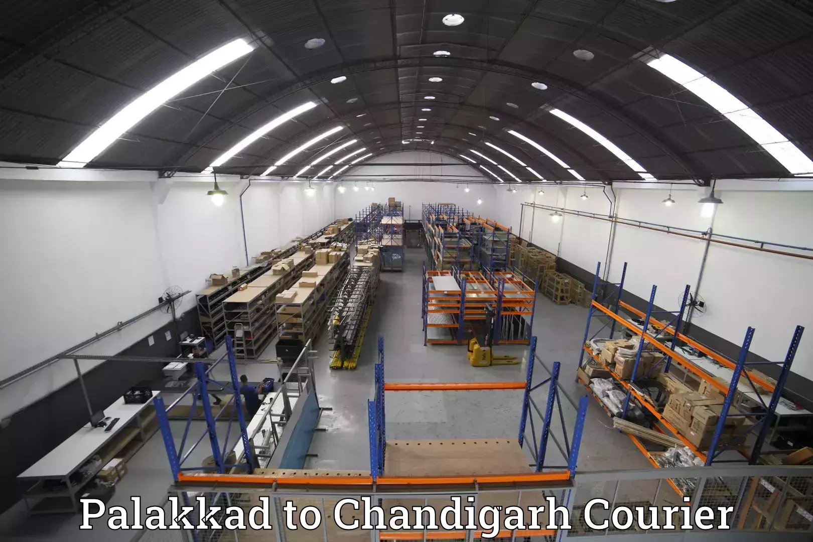 Immediate baggage courier Palakkad to Chandigarh