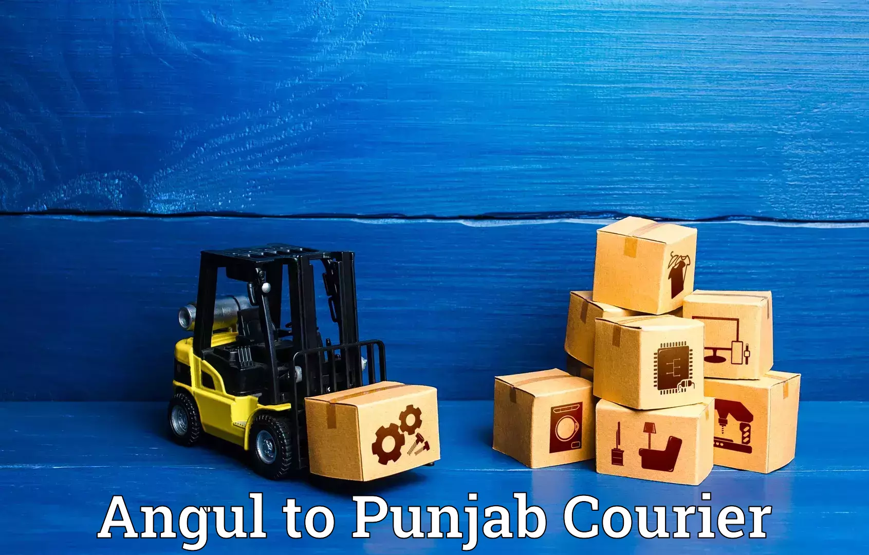 High-quality baggage shipment Angul to Punjab