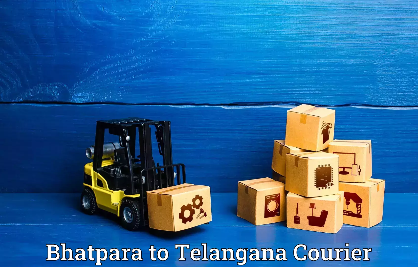 Baggage transport management Bhatpara to Telangana