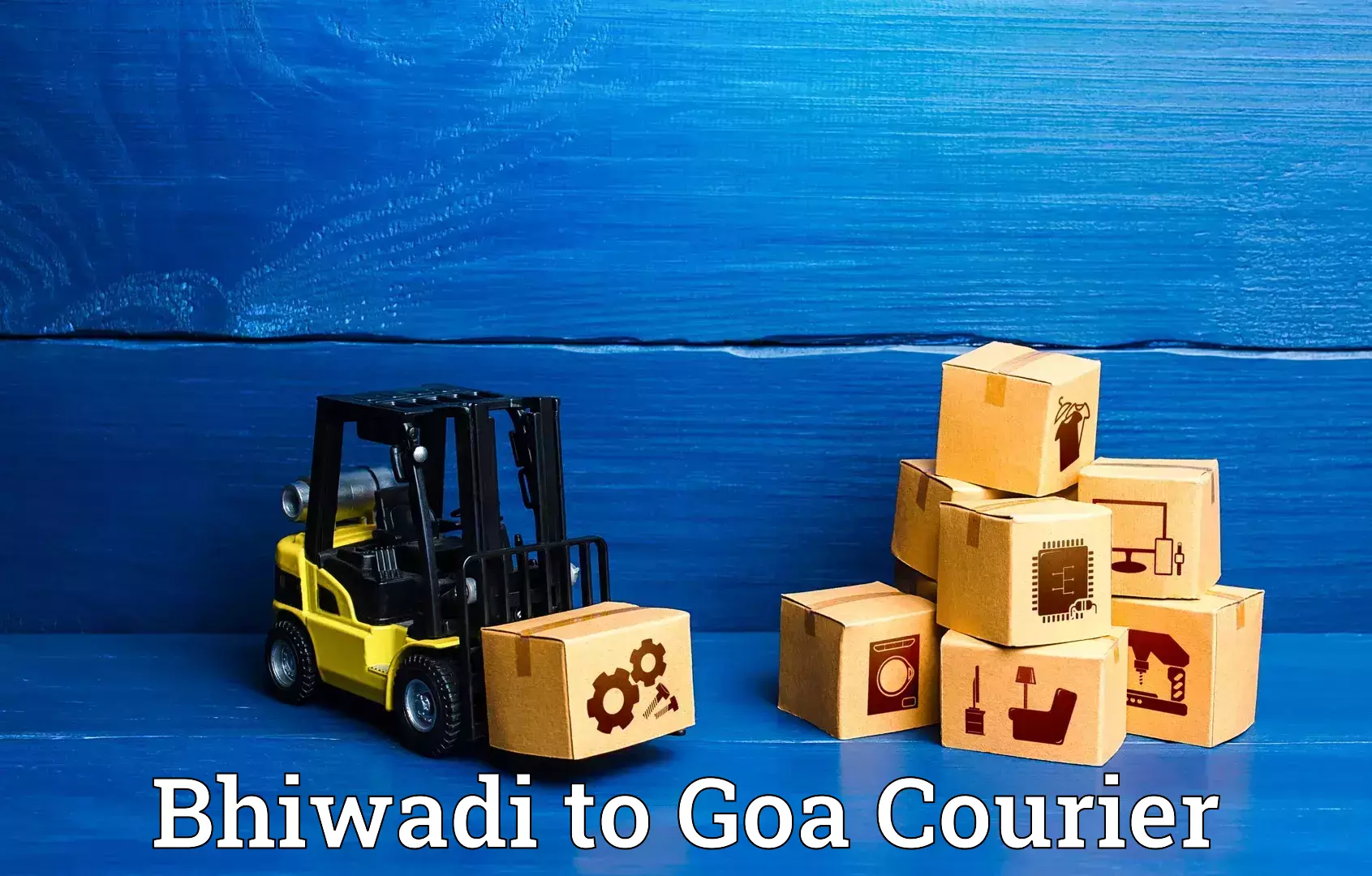 Baggage shipping quotes Bhiwadi to Goa