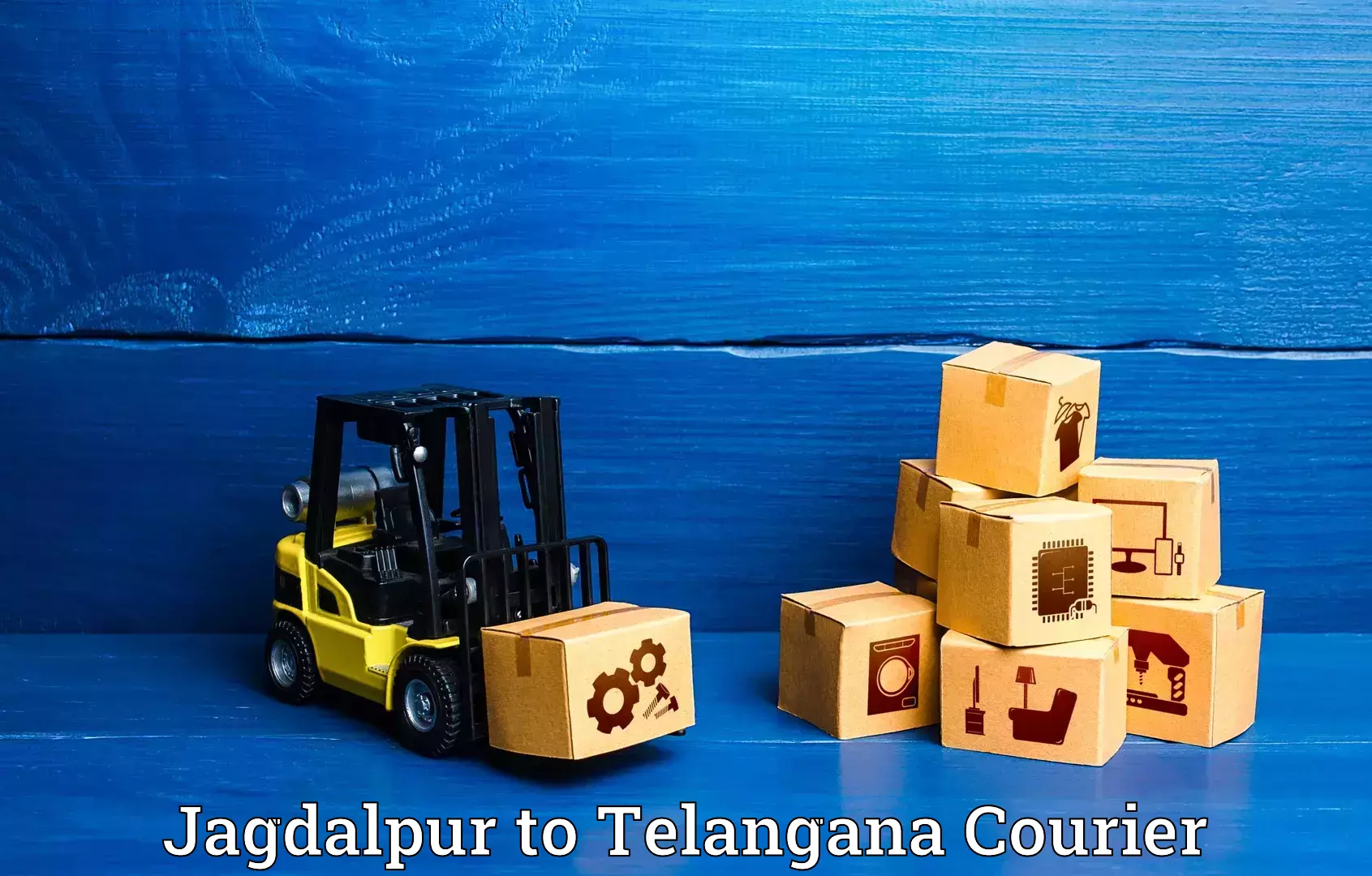 Automated luggage transport Jagdalpur to Telangana
