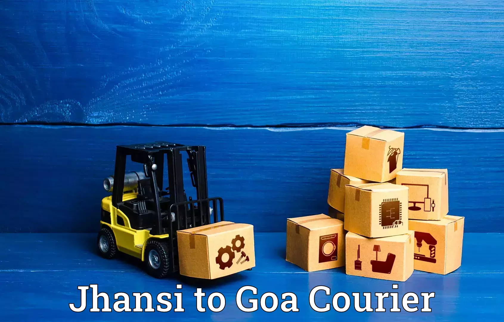 Luggage transport service Jhansi to Goa University