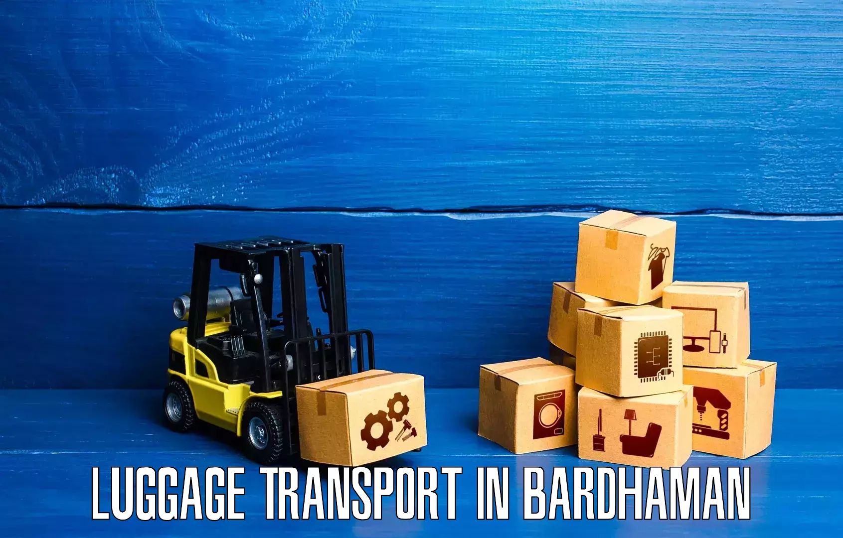 Luggage transport logistics in Bardhaman