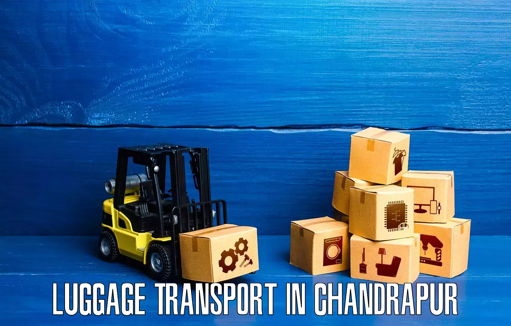 Luggage delivery rates in Chandrapur