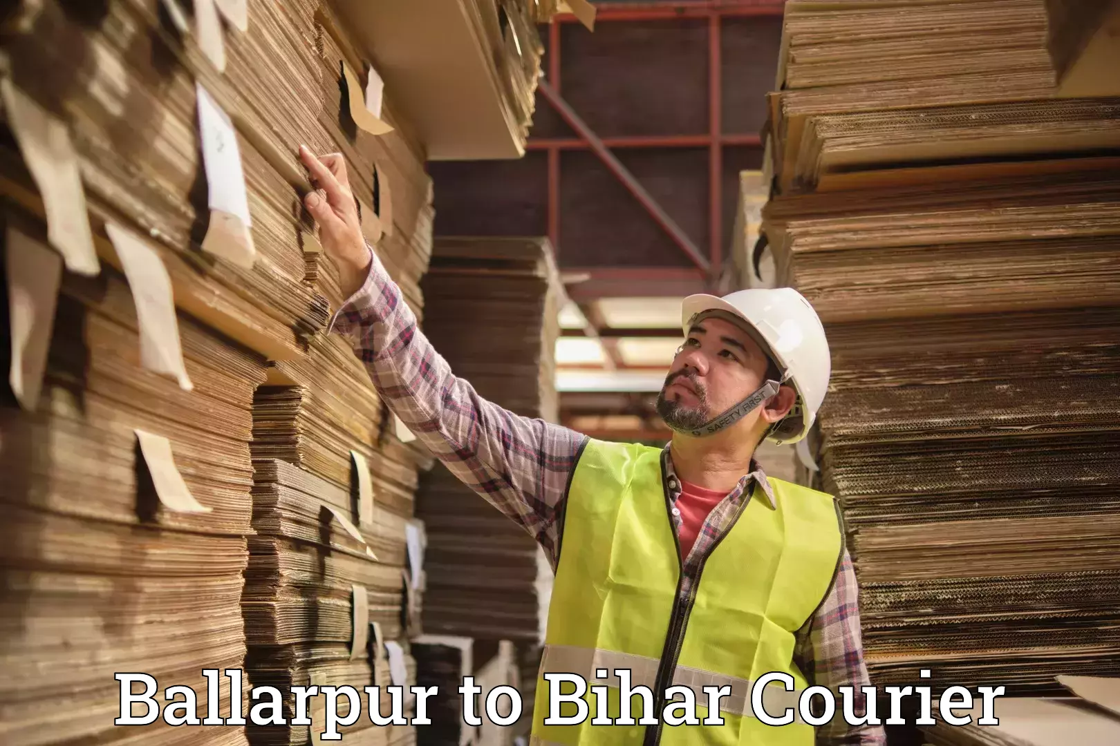 Baggage courier calculator Ballarpur to Rajgir