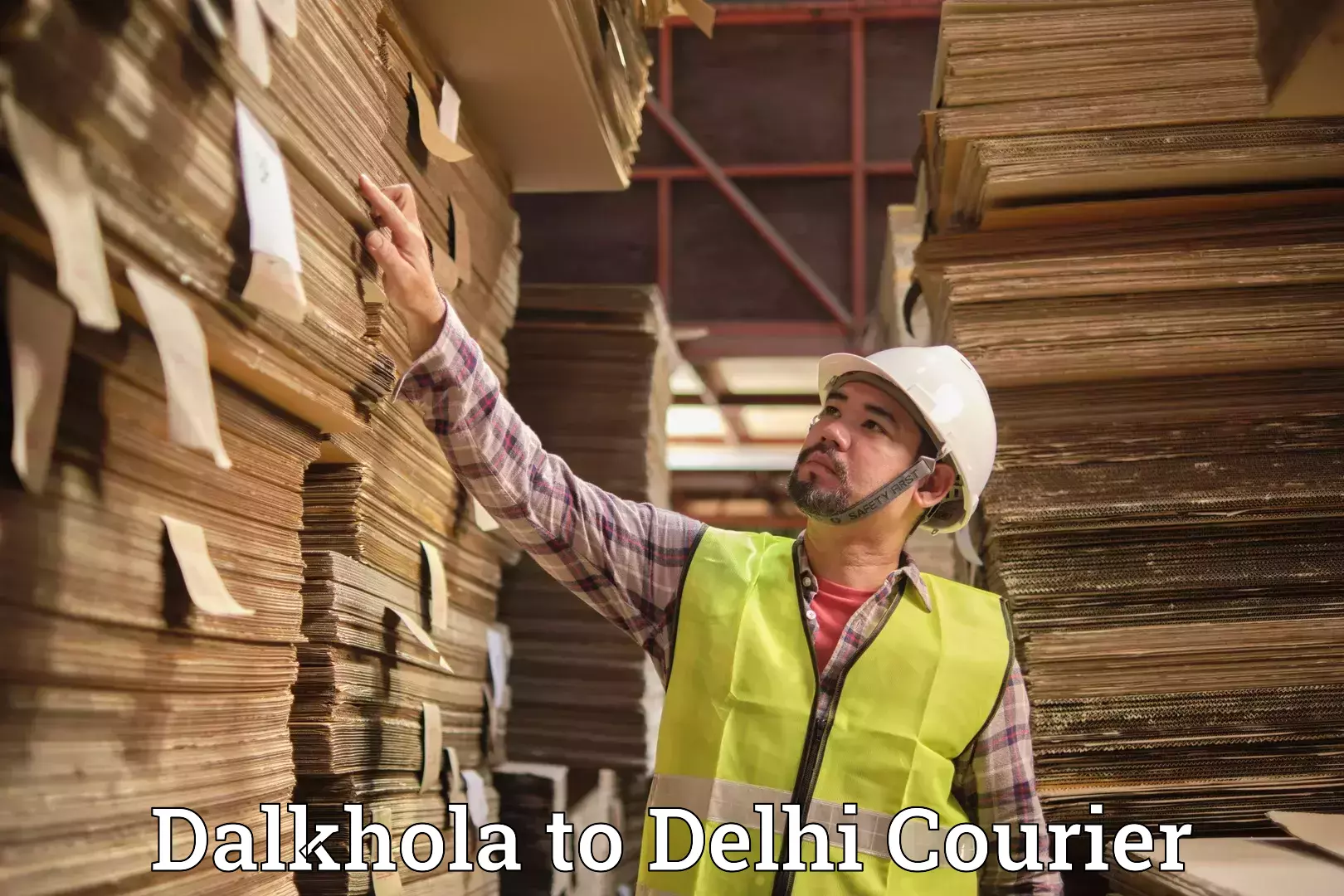 Urgent luggage shipment Dalkhola to Delhi