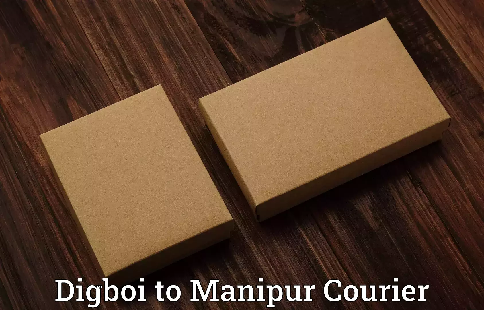 Affordable luggage courier in Digboi to NIT Manipur