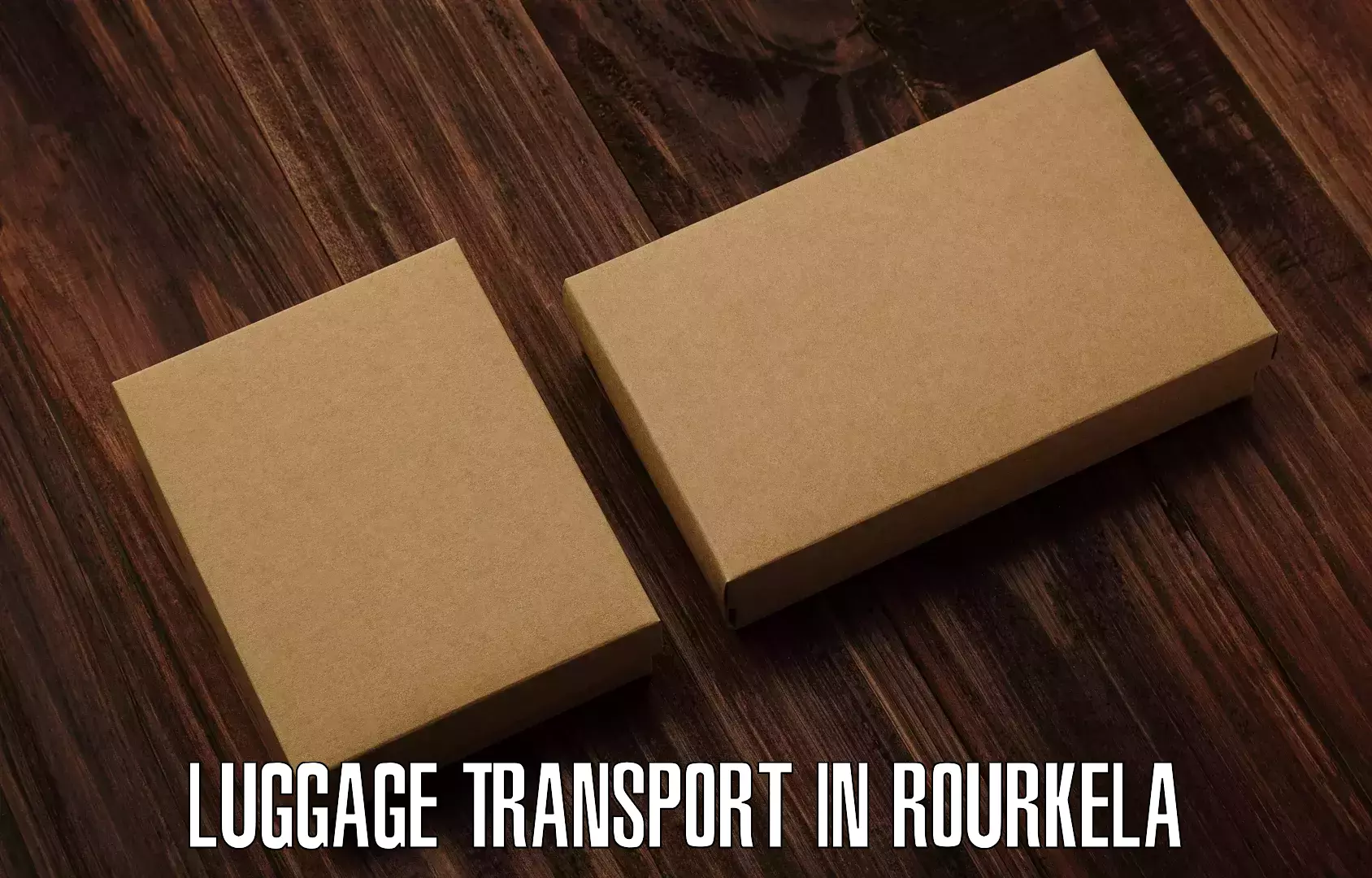 Custom luggage shipping in Rourkela