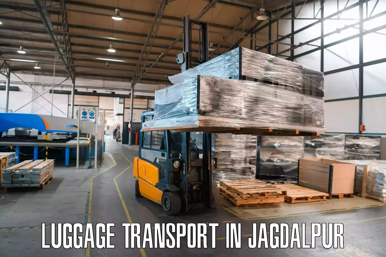 Luggage delivery logistics in Jagdalpur