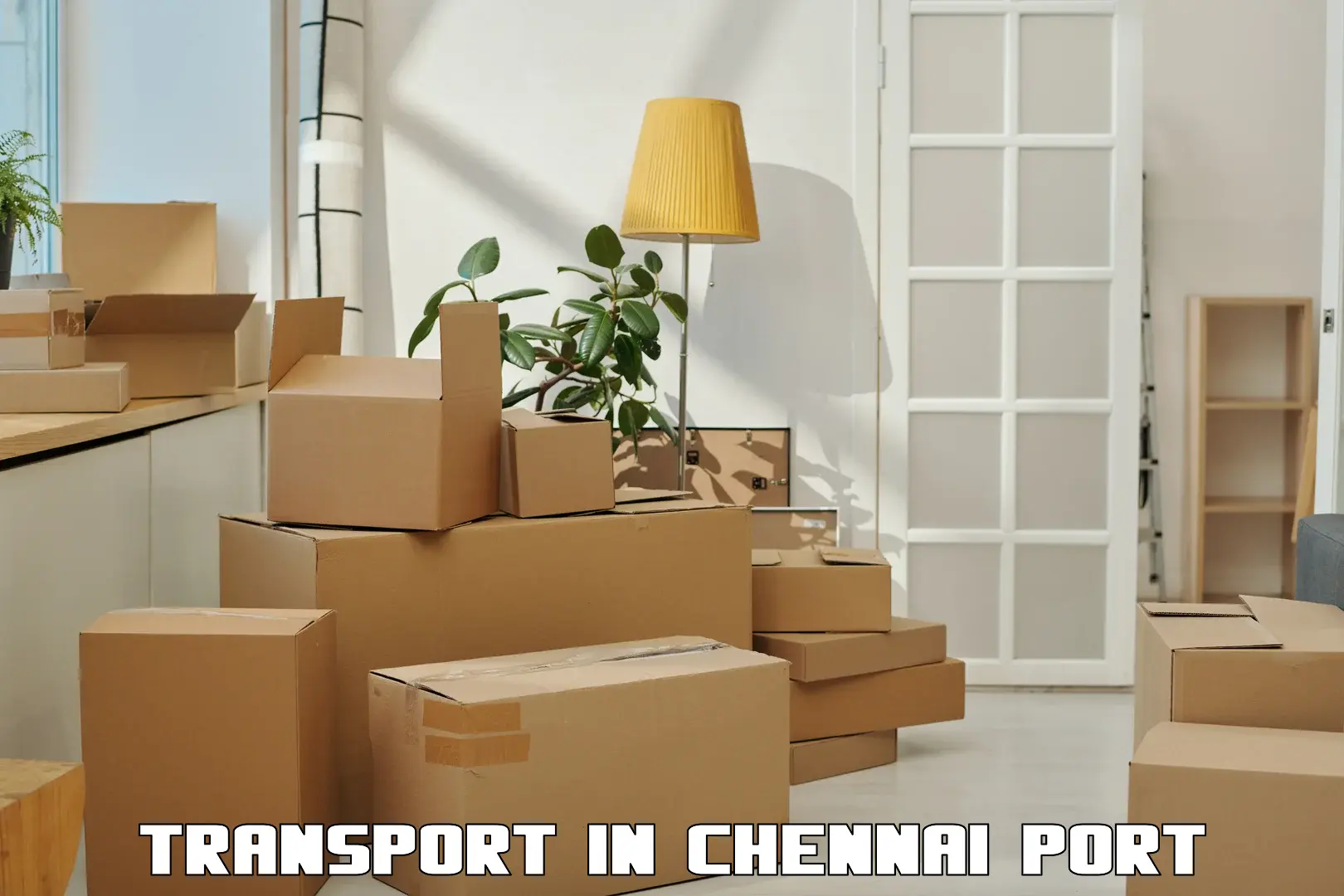 Transport in sharing in Chennai Port