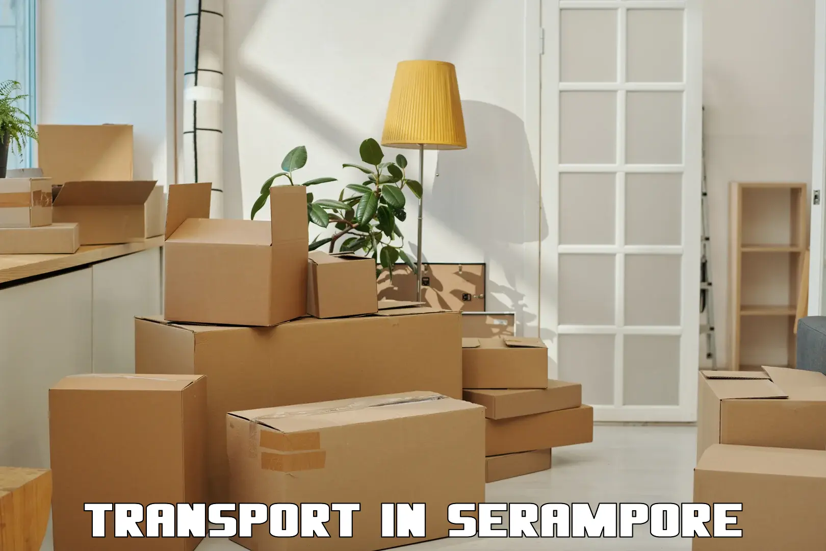 Commercial transport service in Serampore