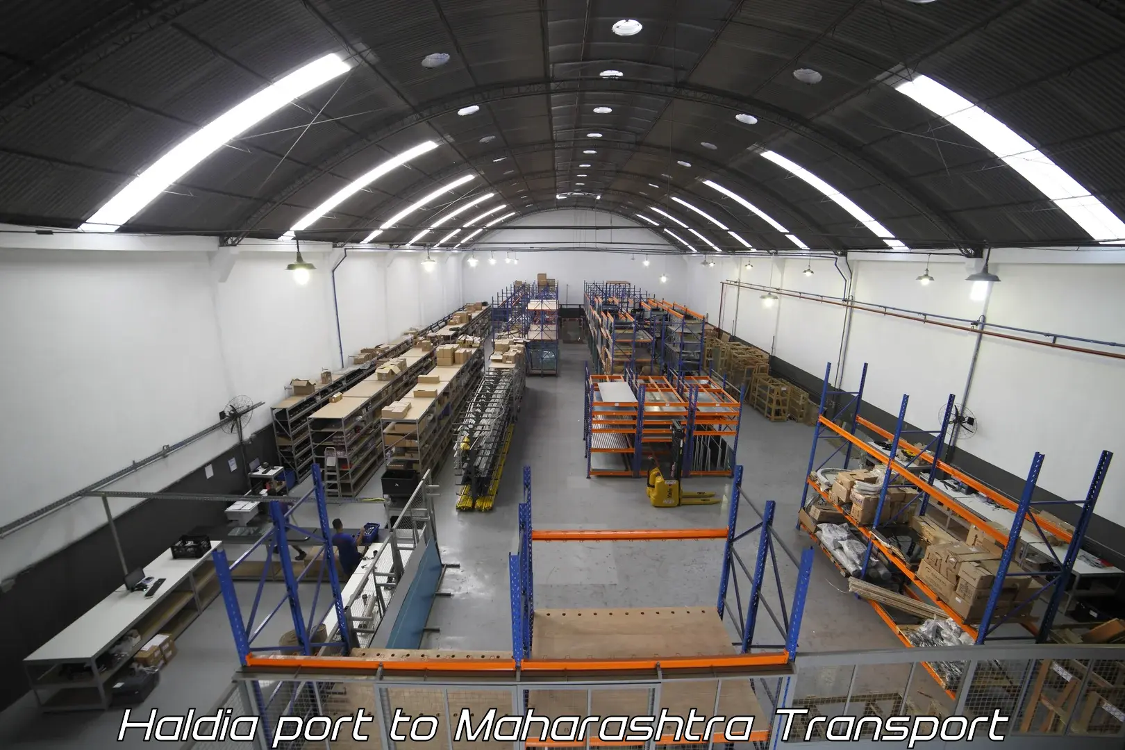 Interstate transport services Haldia port to Institute of Chemical Technology Mumbai