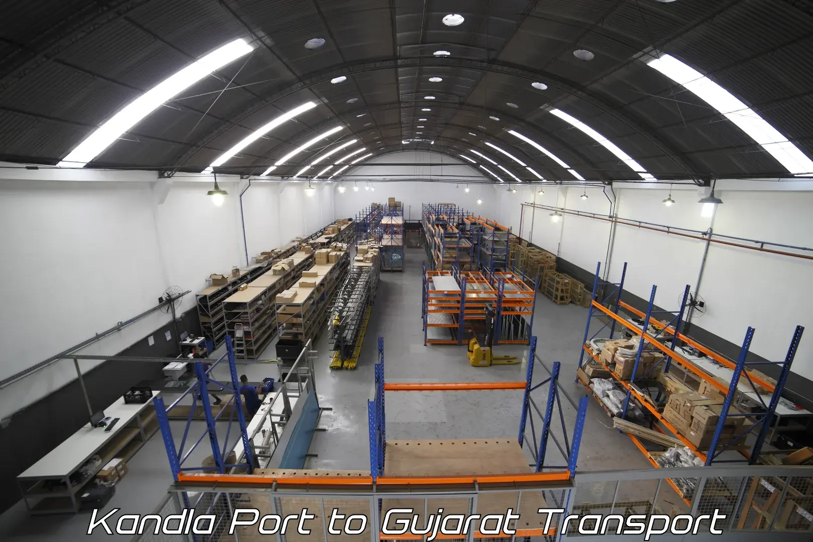 Air freight transport services Kandla Port to Surendranagar