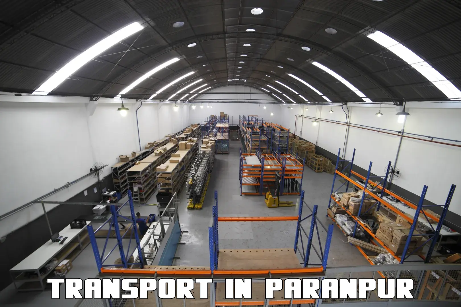 Domestic goods transportation services in Paranpur