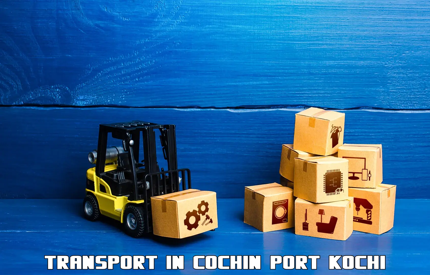 Domestic transport services in Cochin Port Kochi