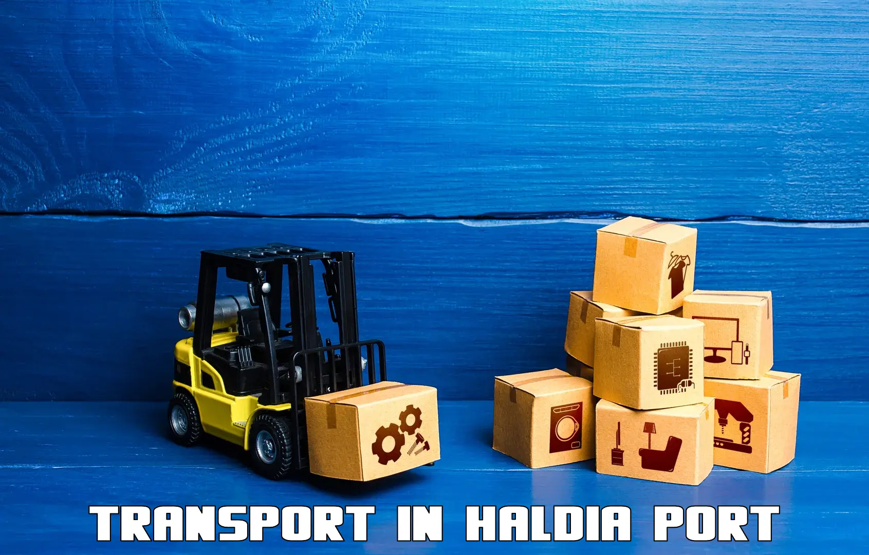 Shipping services in Haldia port
