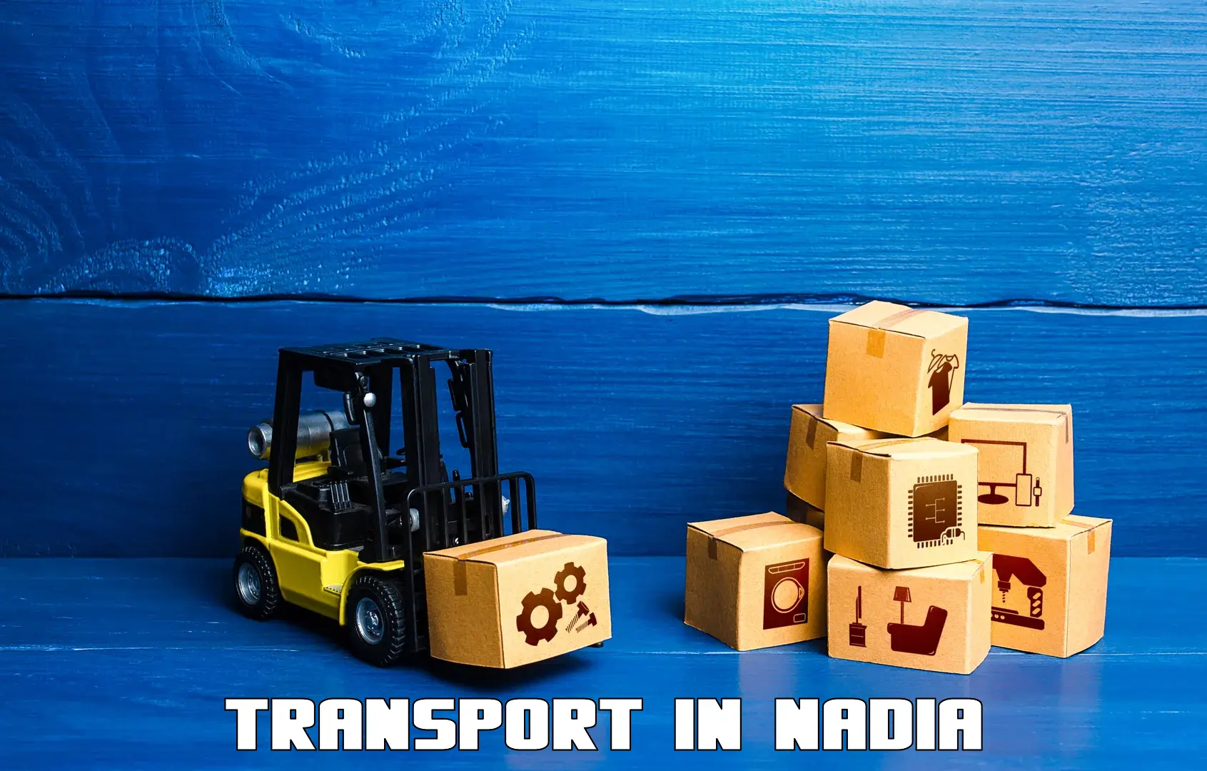 All India transport service in Nadia