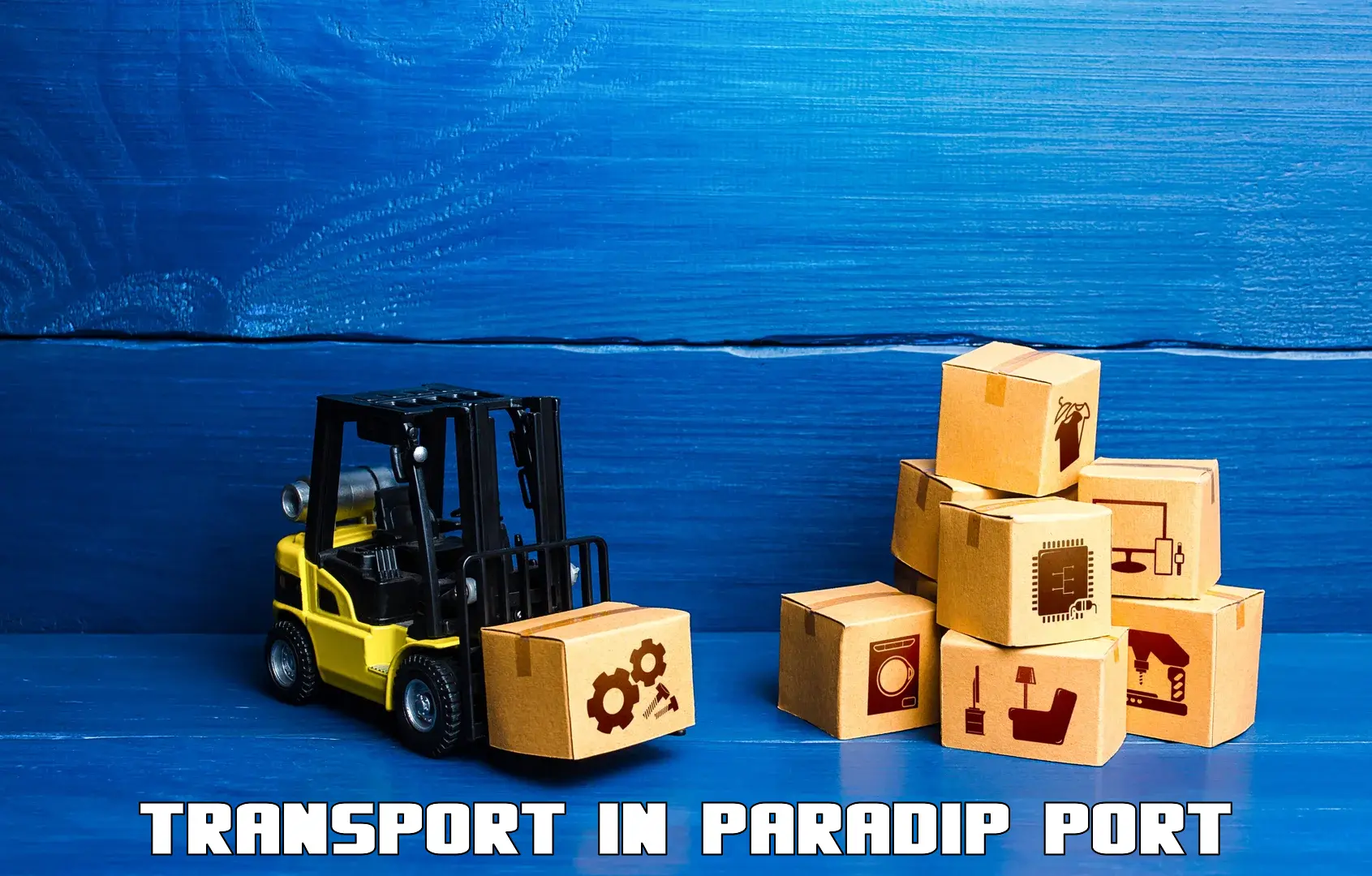 Domestic transport services in Paradip Port