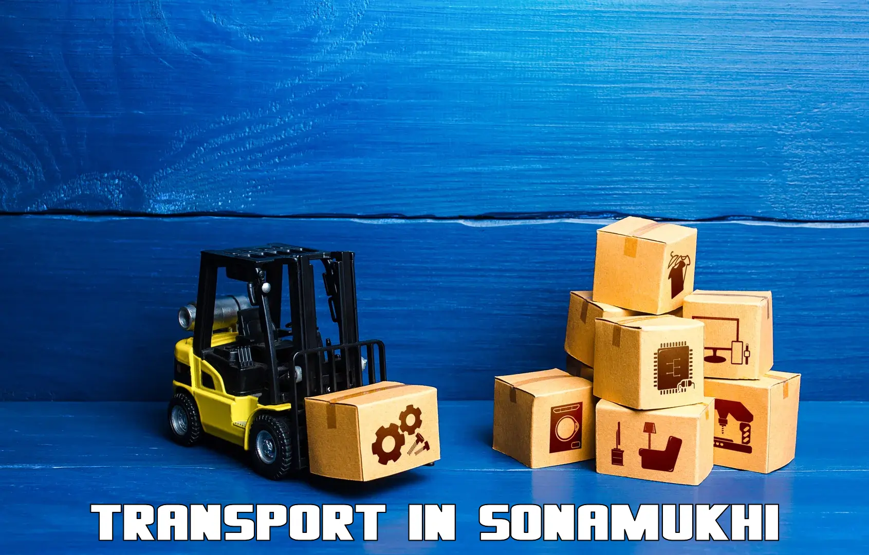 Daily transport service in Sonamukhi