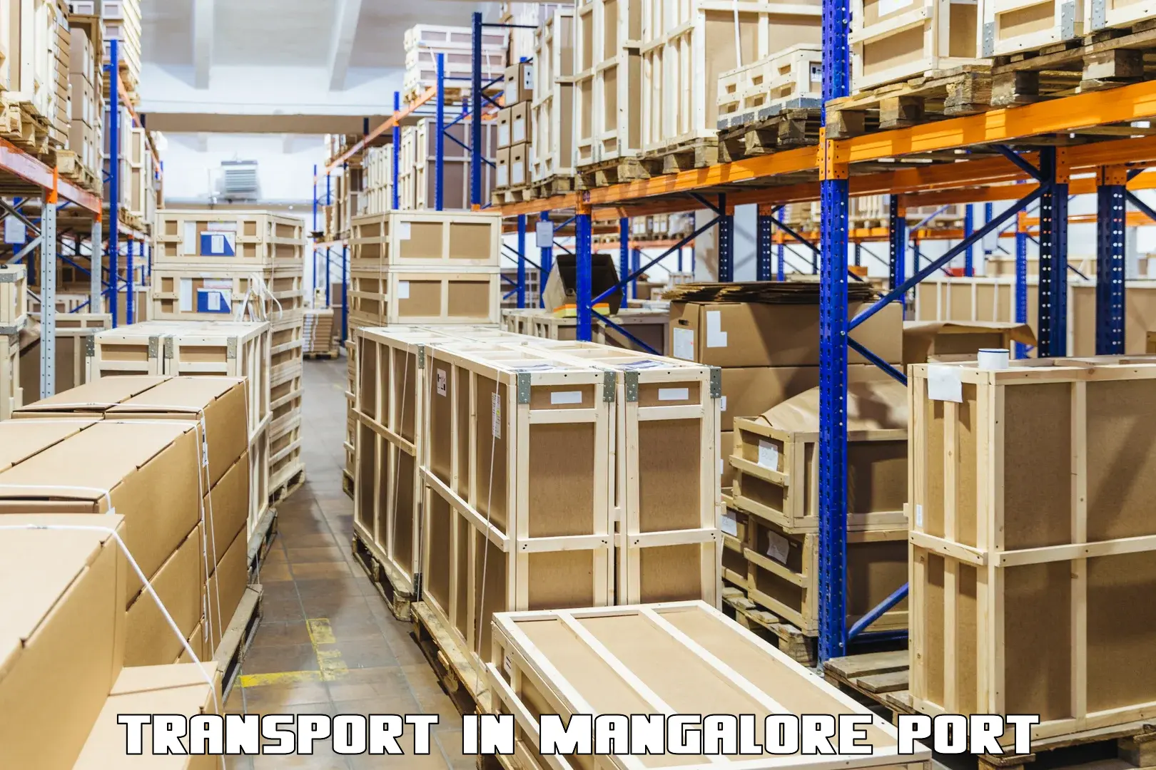 Package delivery services in Mangalore Port