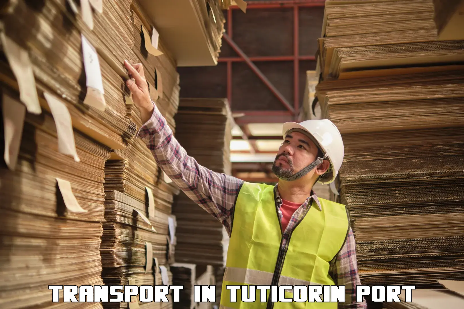 Road transport services in Tuticorin Port