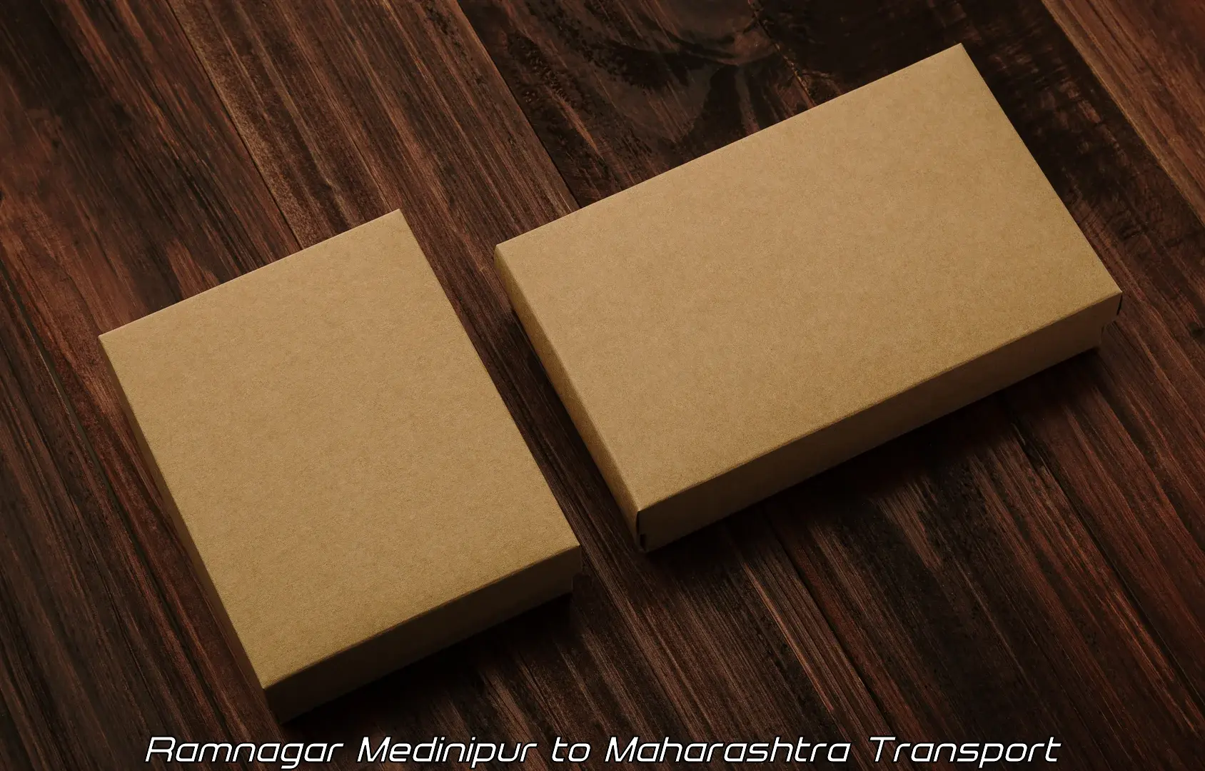 Two wheeler parcel service in Ramnagar Medinipur to Mahad