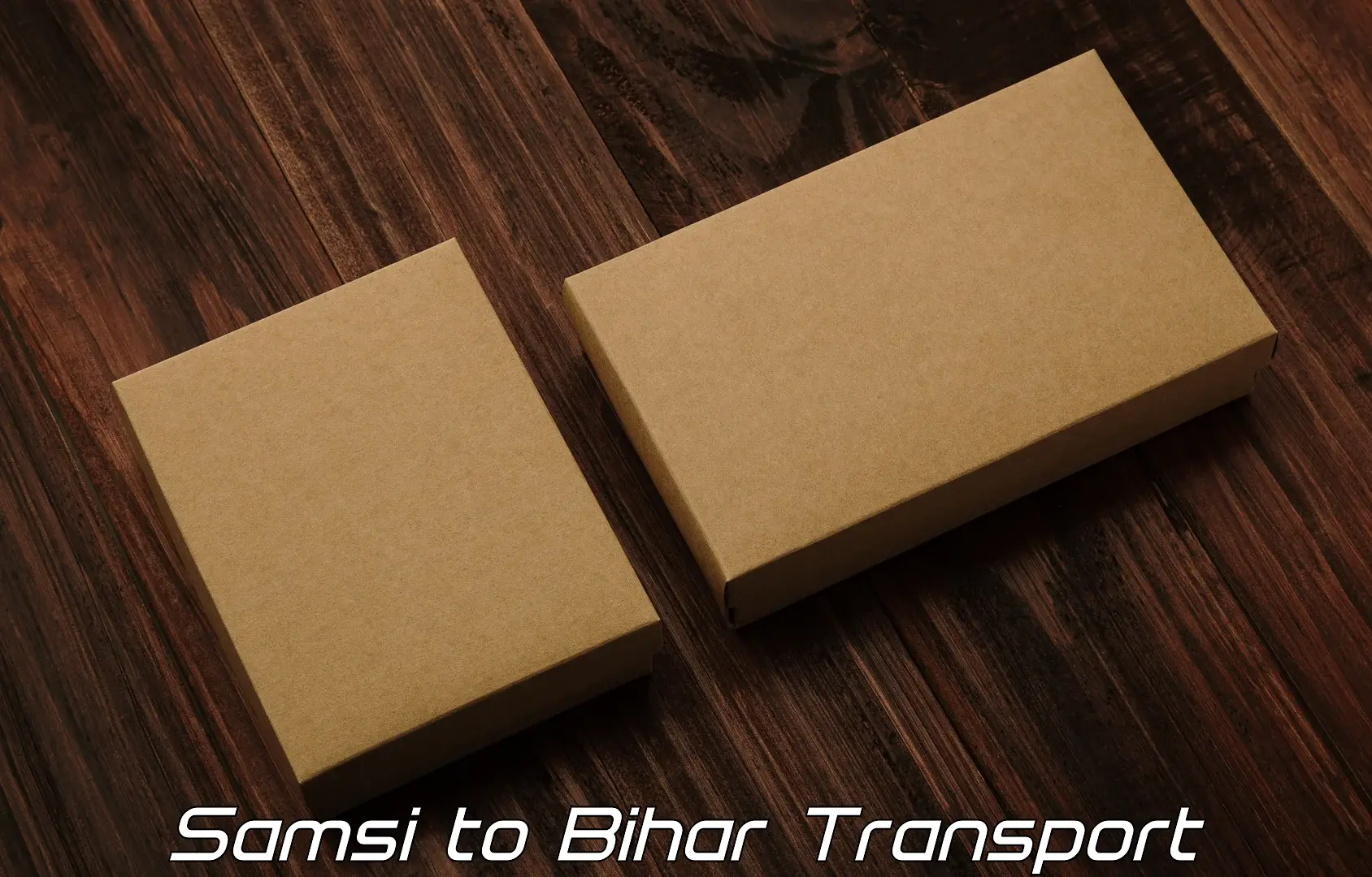 Online transport service Samsi to Banmankhi Bazar