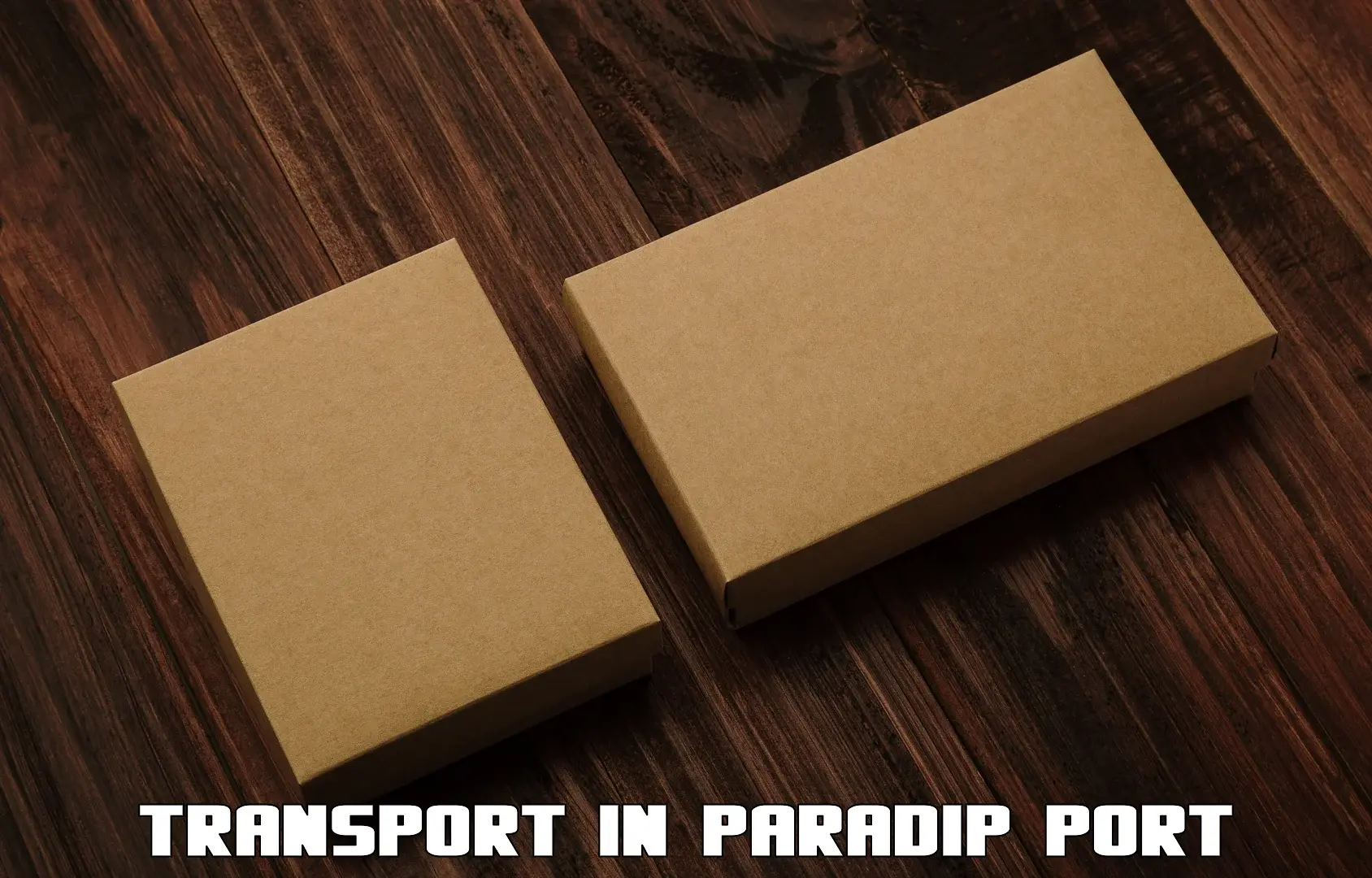 Commercial transport service in Paradip Port