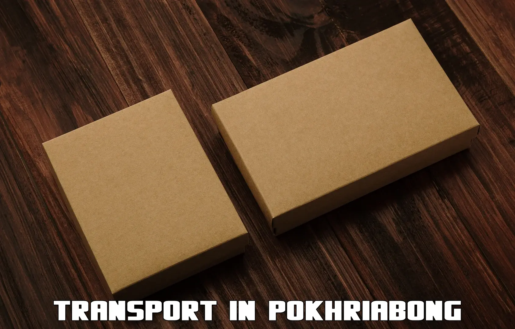 Air freight transport services in Pokhriabong