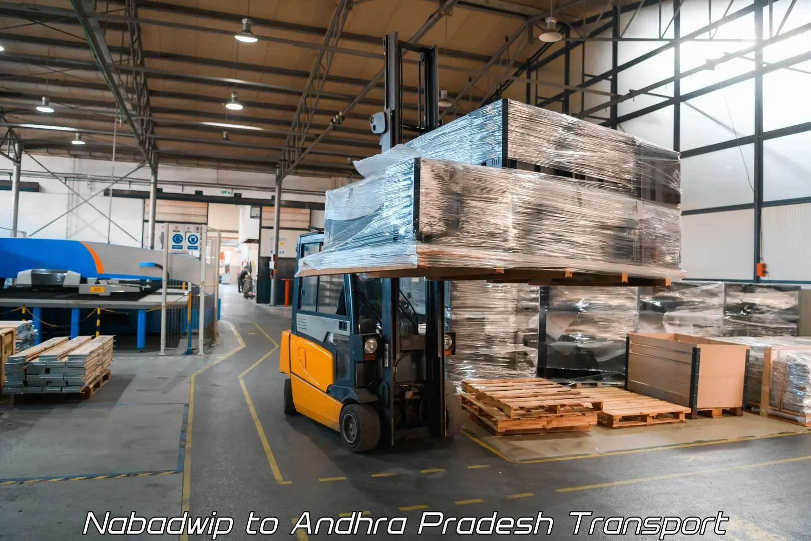 Truck transport companies in India Nabadwip to Krishna AP