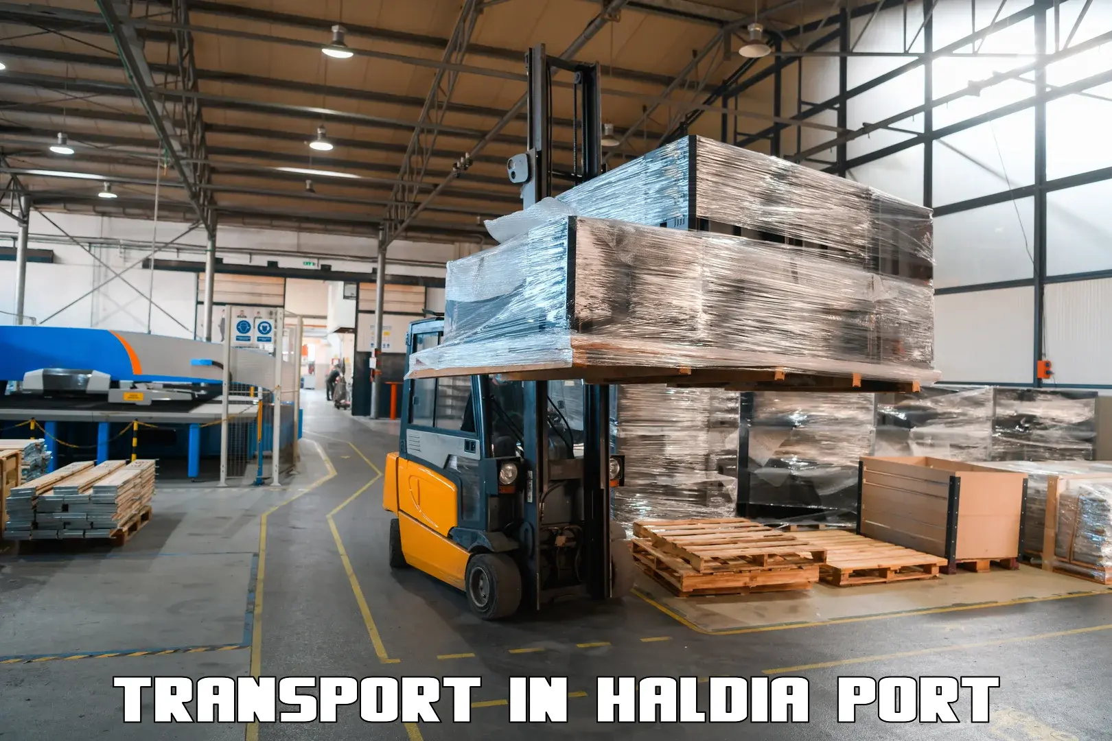 Furniture transport service in Haldia port