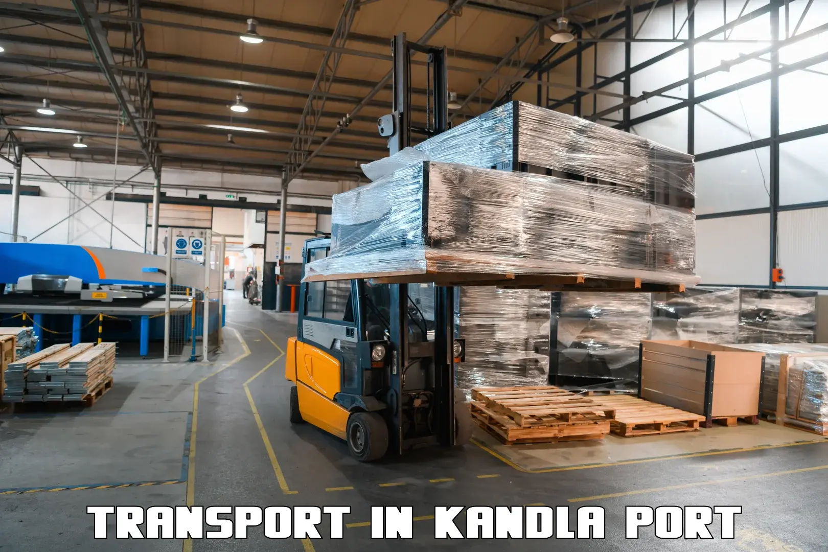 Express transport services in Kandla Port