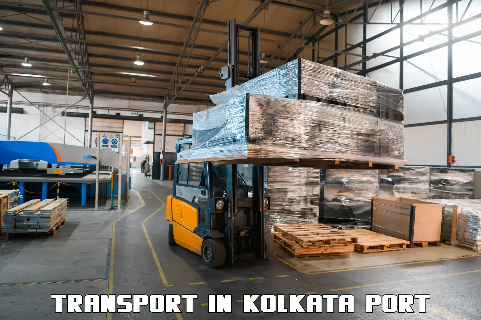 Package delivery services in Kolkata Port