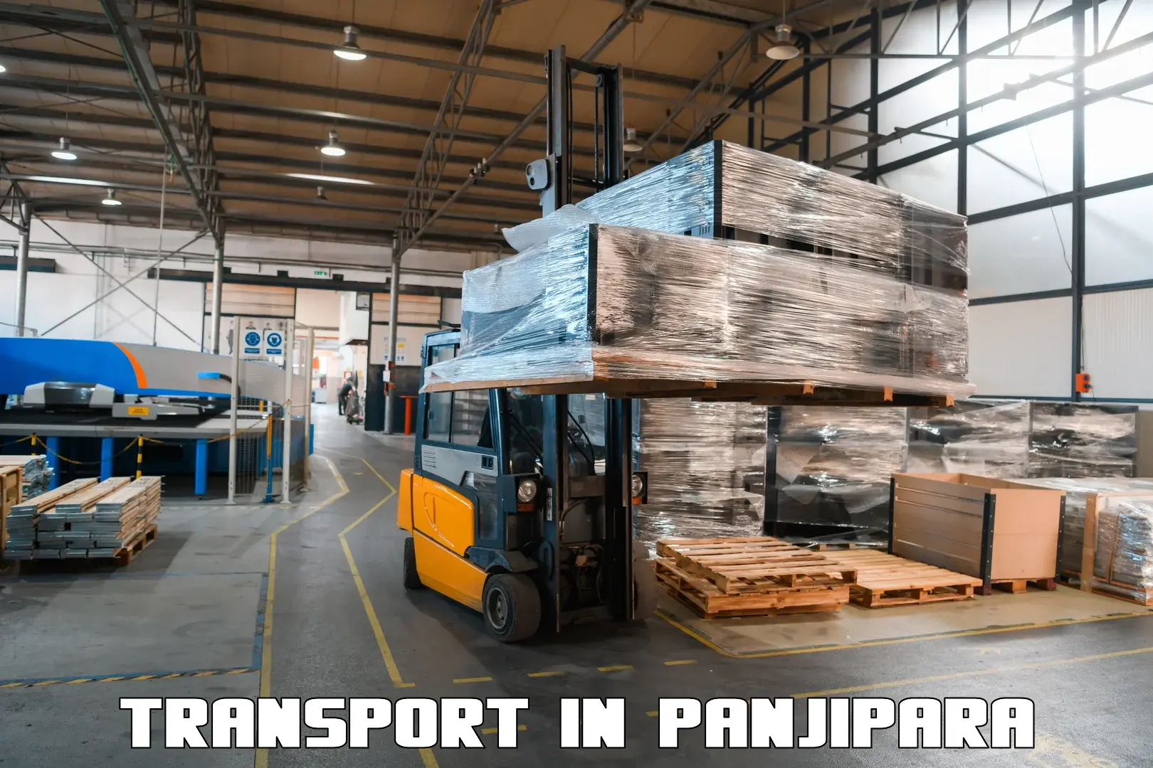 Container transportation services in Panjipara