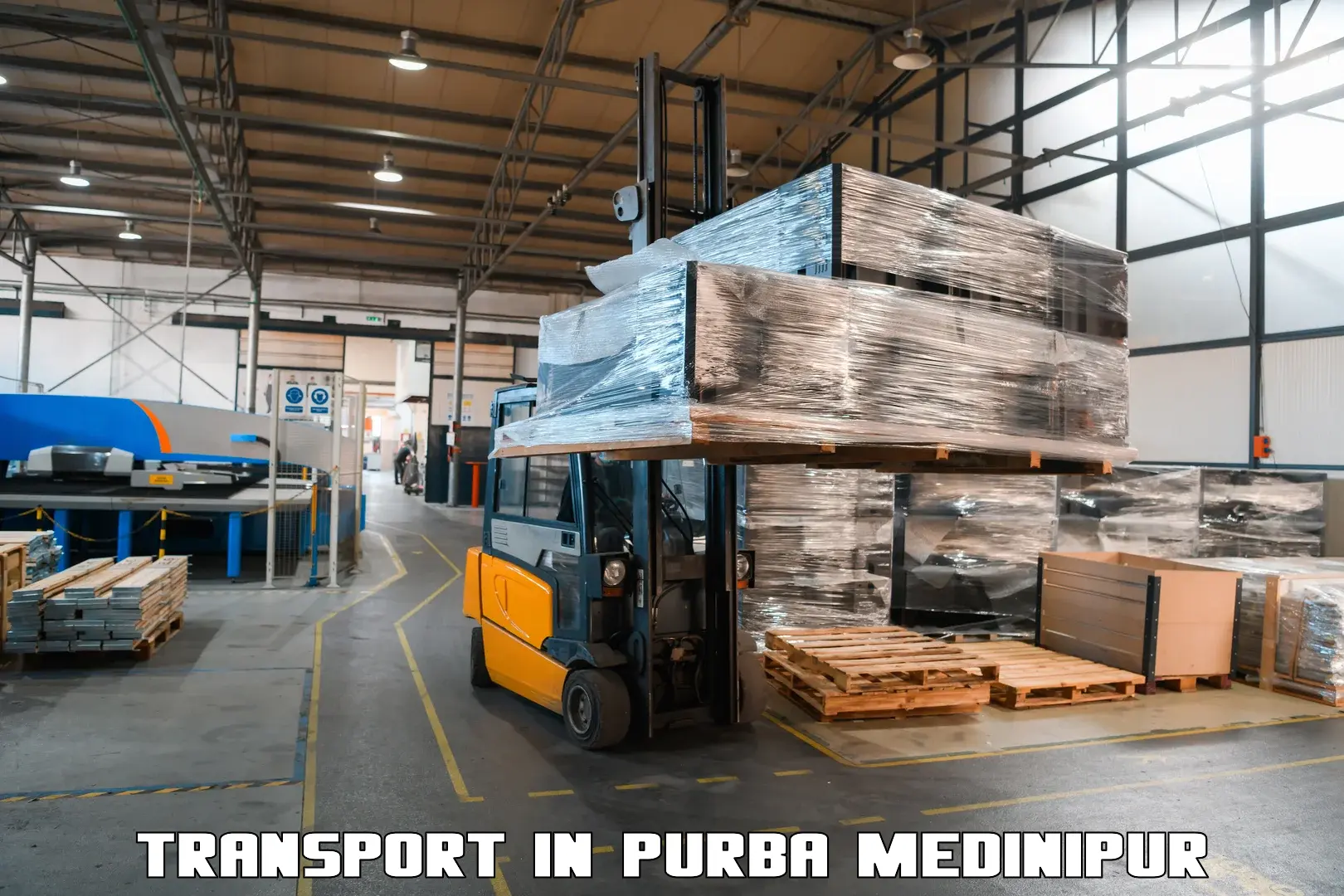 Vehicle transport services in Purba Medinipur