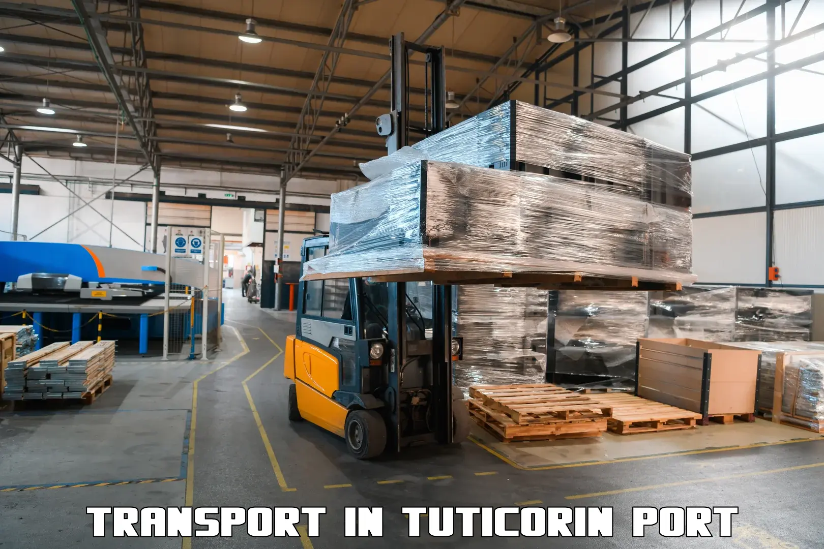 All India transport service in Tuticorin Port