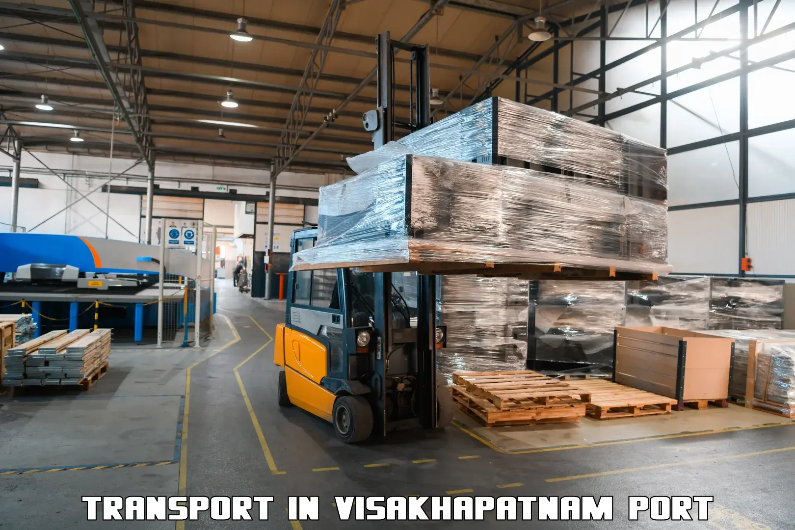 Goods transport services in Visakhapatnam Port